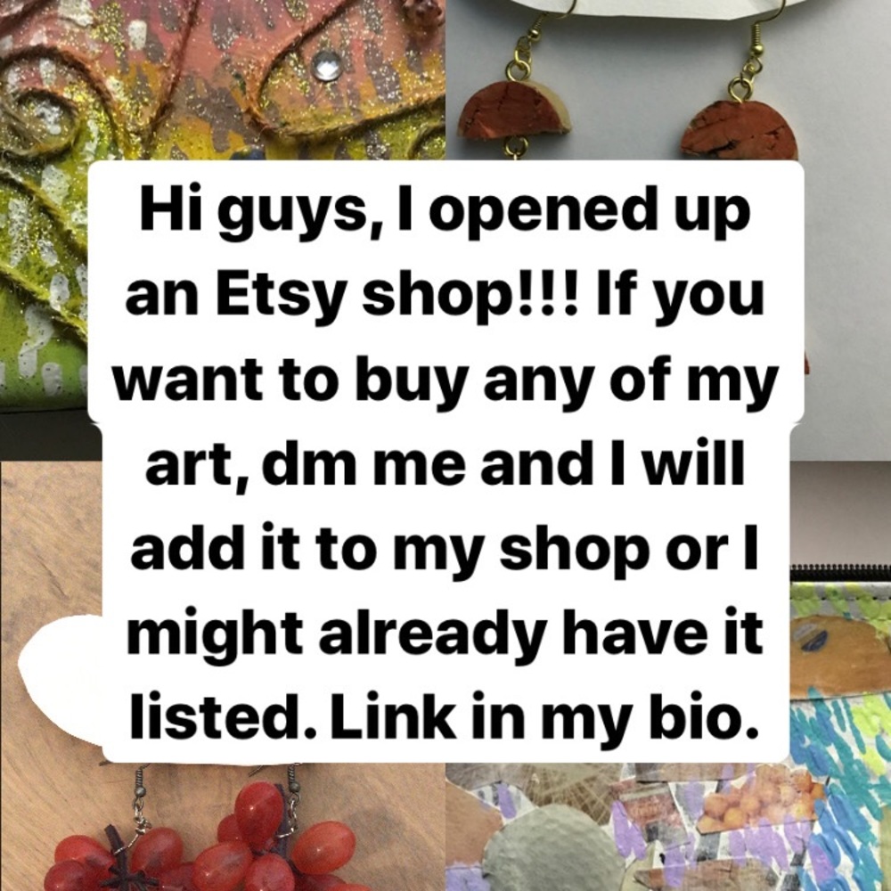 I opened an Etsy shop!